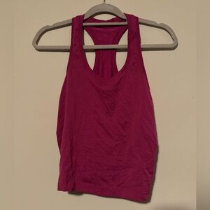 GUC Lululemon Athletica Magenta Tank Top